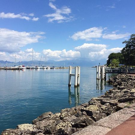 Les Balcons Du Leman Thollon-les-Memises Bagian luar foto